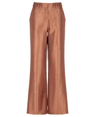 Trouser Lolani Wide Shine Copper Bruin 1