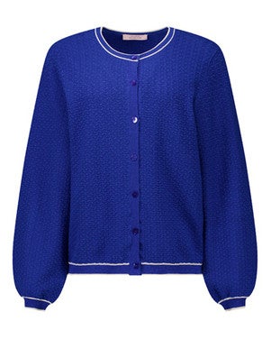 Jaxx twinset cardigan Blauw