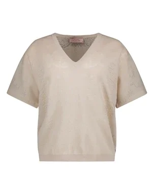 Robin paisley top Off White