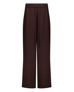 Grace linen trousers Bruin 1