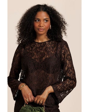 Amaya lace top Bruin 1