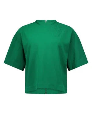Aafje twill top Groen