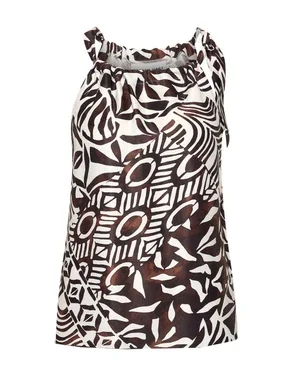 Top Halter Vinty Bruin 1