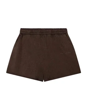 ladies knitted sporty summer shorts Bruin 1