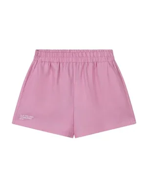 ladies woven rich shorts Roze