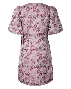 YASTANIA WRAP DRESS Roze