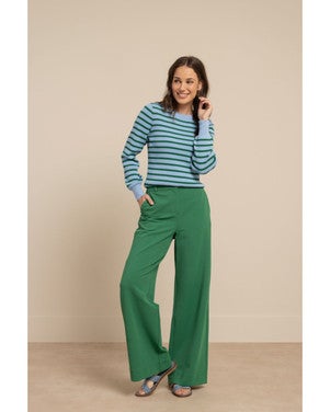 Luz twill trousers Grass Groen