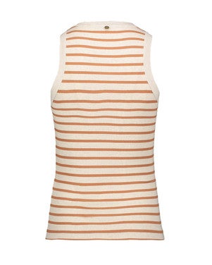 JADA STRIPED TOP Oranje