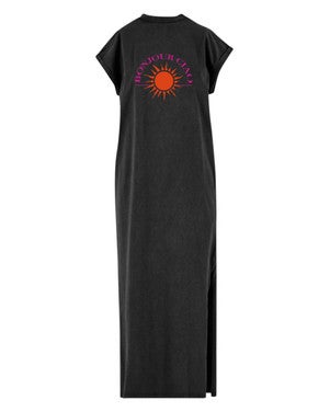 Dress Long Bonjour Zwart 1