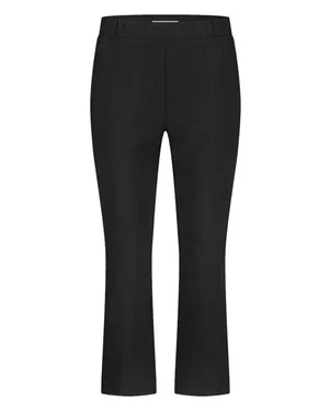 Anne capri trousers tapered Zwart 1