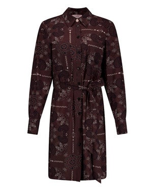 Woppy paisley tuniek Bruin 1