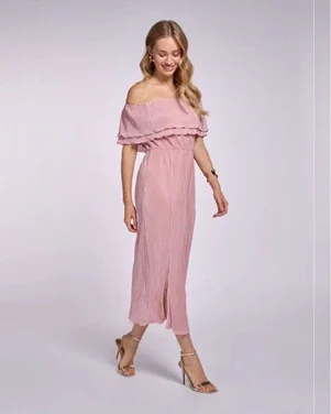Bonne Maxi Dress Roze