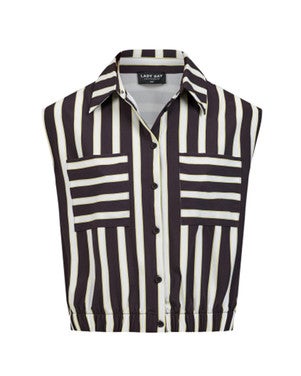 Isa Blouse Zwart 1