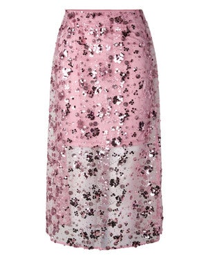 YASSEQUINA HW LONG SKIRT - D2D Roze