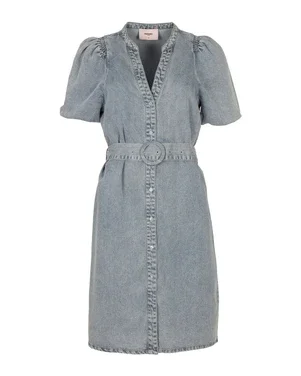 Dael Tencel Denim Dress Blauw