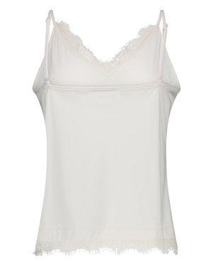 Mitzie lace top Off White