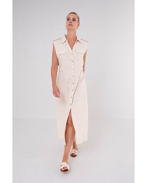 TRISA - Dress Zand