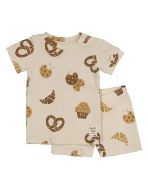 Cosy Crumbs Premium Summerwear Off White