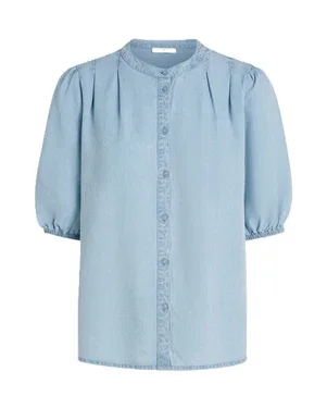 LILY BLOUSE Blauw