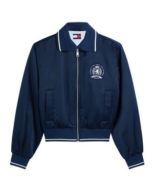 TJW COLLAR SATIN VAR Donker Blauw