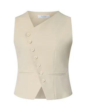 GATA-VE2 Gilet Off White