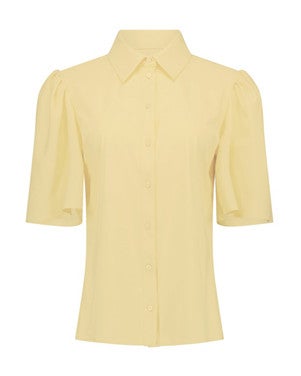 Poppy butterfly blouse Geel