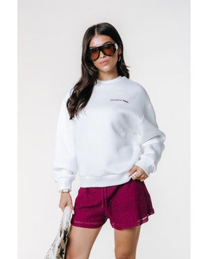 Summer Shell Dropped Shoulder Sweat Wit 1