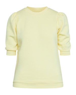 Peva Puff SS Sweat Geel