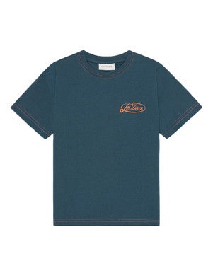Contrast T-Shirt KIDS Blauw