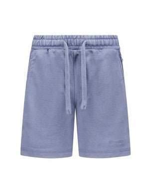 DYED SHORT SWEAT PANTS Blauw