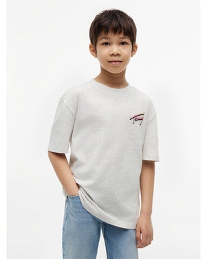 TOMMY SEASONAL GRAPH T-SHIRT Grijs