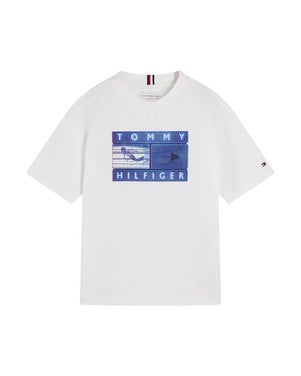 SEASONAL GRAPHIC T-SHIRT Wit 1