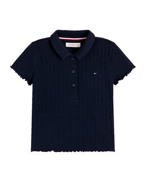 POINTELLE TOP SS Donker Blauw