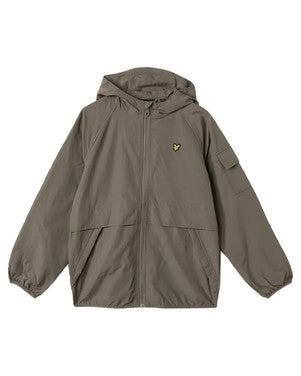 Hooded Windbreaker Jacket Army