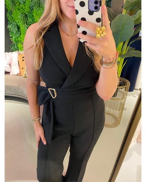 CFC0127751003 Jumpsuit Zwart 1