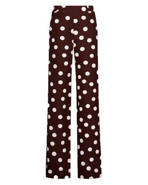 Lexie dot trousers Bruin 1