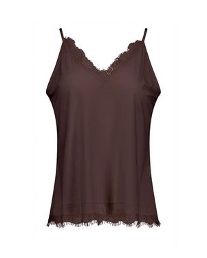 Mitzie lace top Bruin 1