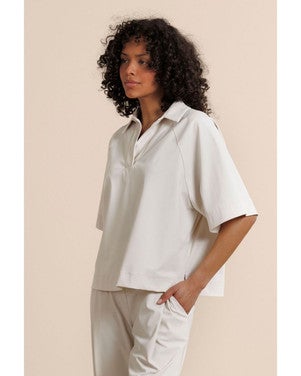 Remi ssl top Off White