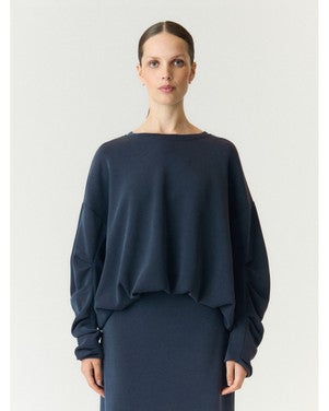 YASCOZE LS SWEAT - D2D Blauw