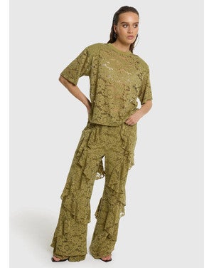 ladies knitted lace pants AYA Army