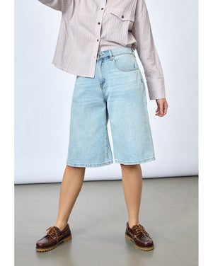 FABA-SHO Shorts Licht Blauw