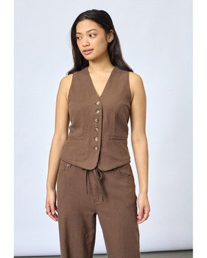 FILLO-VE Vest Bruin 1