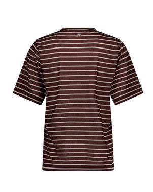 Stripe studio floor t-shirt Bruin 2