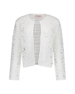 Annyka crochet cardigan Off White