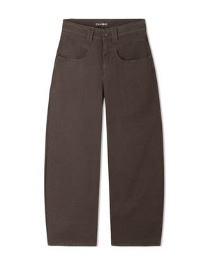 Odele PPT Brushed Cotton Twill Stecth Bruin 1