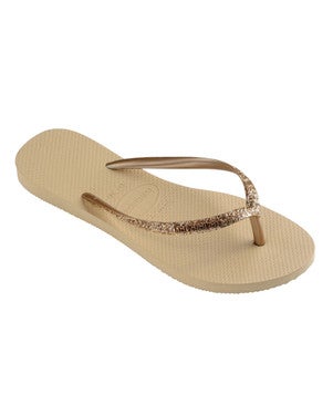 Havaianas Slim Glitter ll Kids Beige