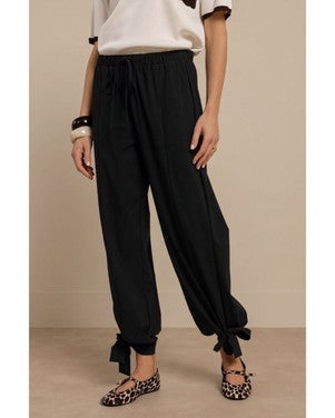 Darie balloon trousers Zwart 1