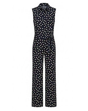 Angelie dot sls jumpsuit Zwart 1