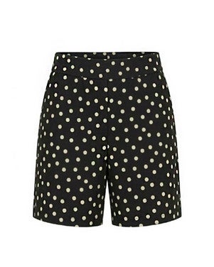 Lexie dot short Zwart 1