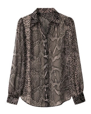 Olicia Blouse Bruin 1